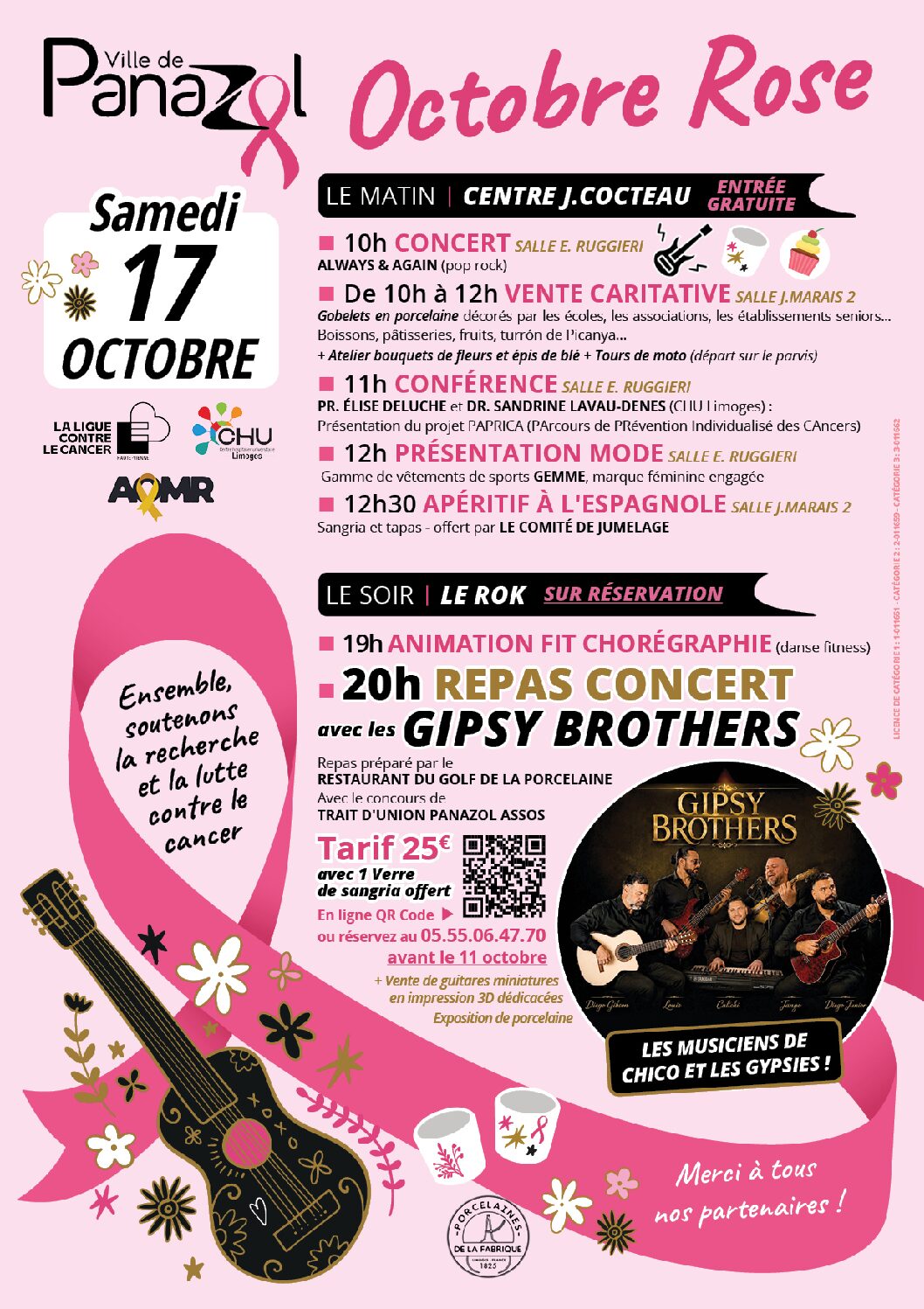 AFFICHE octobre rose 2026